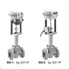 Industrial Automatic Control Valve Pneumatic Supply PN 16 - PN 25 Pressure