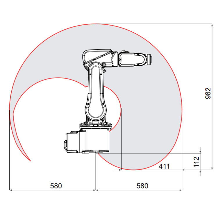 ABB IRB 120 6 Axis Robot Arm Payload 3Kg Cobot As Pick And Place ...