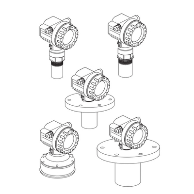 Передатчик перепада давления измерения уровня Prosonic m FMU40 для Endress Hauser