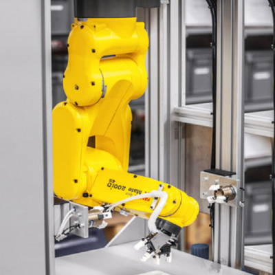 Робот достигаемости 911mm полезной нагрузки 7kg ответной части 200iD/7L Fanuc LR мини для вручать/заварка
