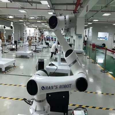 Рука робота заварки Elfin05 Cobot оси Hansrobot 6 серого цвета сотрудническая с Gripper робота Onrobot
