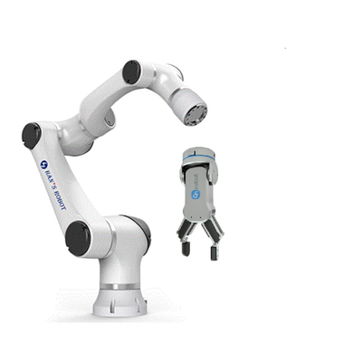 Рудоразборка и устанавливать руки робота гибкой оси Hansrobot 6 сотрудническая Elfin с Gripper Onrobot