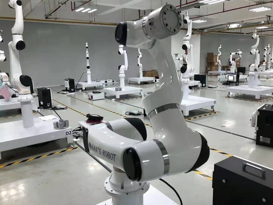 Рудоразборка и устанавливать руки робота гибкой оси Hansrobot 6 сотрудническая Elfin с Gripper Onrobot