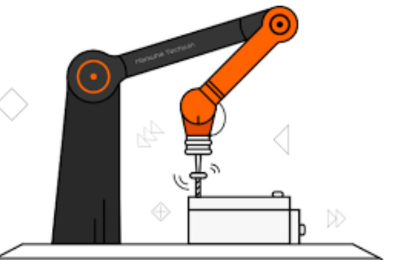 Выбор манипулятора руки робота оси Hanwha HCR-5A 6 небольшие и рука робота места для привинчивая робота