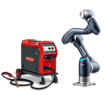 Рука робота Cobot H2017 полезной нагрузки Doosan 20kg с машиной дуговой сварки Tig MiG робота автоматической