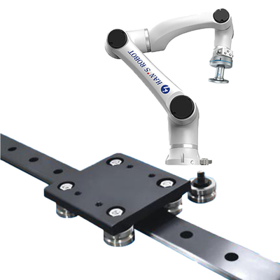 Рука робота Hans E5 сотрудническая с Gripper и системой железнодорожного сообщения Onrobot пневматическими