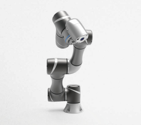 Рука робота TM TM5-900 Cobot со сварщиком сварочного огоня OTC TBI и рельсовой системой