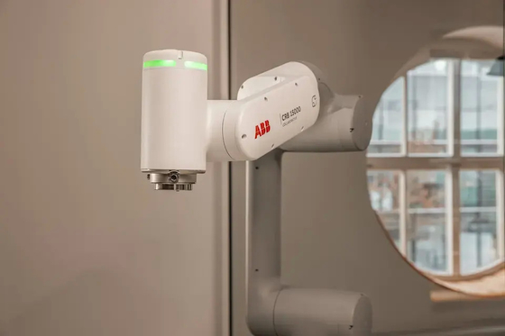 ABB GoFa CRB15000 Cobot с типом роботом Gripper 2-Finger SMC электрическим LEHF сотрудническим