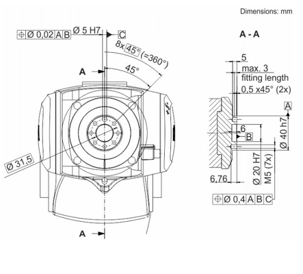 Рельс следа промышленного робота GBS KR10 R1100-2 KUKA линейный для руки робота заварки