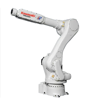 Рука RS080 робота оси Кавасаки 6 с Gripper для регуляции Palletizing питаясь прикрывать