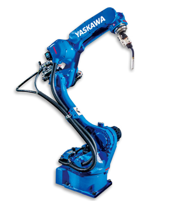 Сварочный огонь Mig руки робота дуговой сварки оси промышленного робота 6 Yaskawa