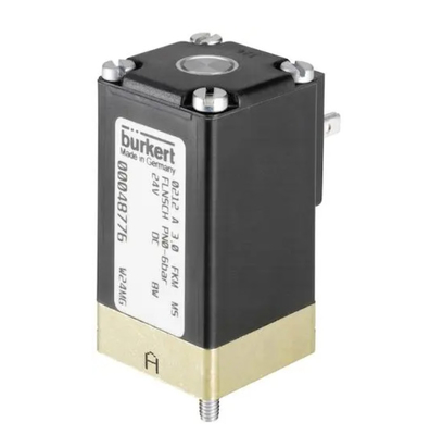 Клапанов соленоида 6524 Burkert высокого давления устойчивый 3/2 бежать латунных для пневматических применений