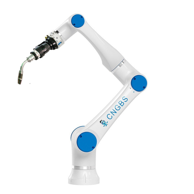 6 рука робота заварки Cobot полезной нагрузки оси CNGBS 3kg со сварочным аппаратом дуговой сварки Tig MiG