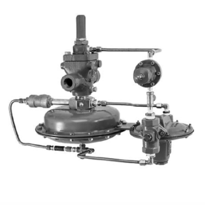 Регулятор Fisher 1190 Газовый защитный клапан низкого давления Пилотный редукционный клапан для монтажа на салазках