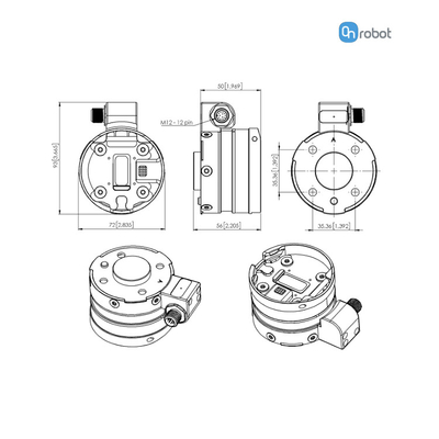 Работа Gripper руки Gripper SP1 SP3 SP5 робота ONrobot для Gripper UR Cobot пневматического для руки промышленного робота