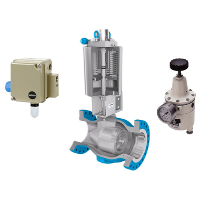 Китаец Mokveld HIPPS с регулятором позиционера клапана Samson 3701 и фильтра KOSO Prf300