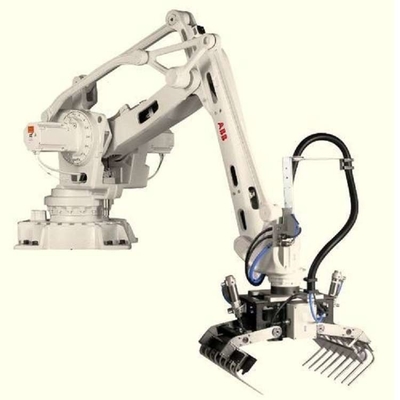 Роботизированная рука 4 оси ABB IRB 460-110/2.4 с CNGBS роботоприемником для автоматизированного палетного робота