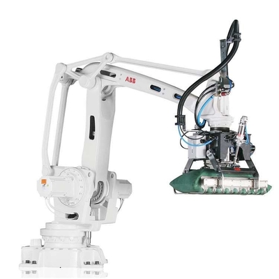Роботизированная рука 4 оси ABB IRB 460-110/2.4 с CNGBS роботоприемником для автоматизированного палетного робота