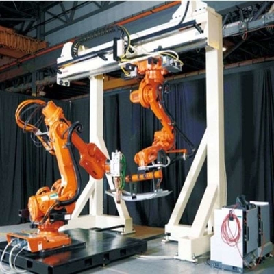 6 оси робототехническая рука ABB IRB 1410 с станцией очистки оружия CNGBS для автоматизации роботов сварки