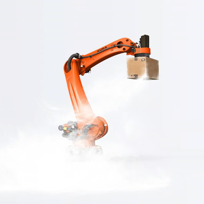 KUKA Палетизирующий робот KR 240 R3200 PA с рулевыми рельсами CNGBS в качестве автоматического палетизатора