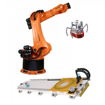KUKA KR 360 R2830 Роботизированная рука полезная нагрузка 360 кг с линией сборки CNGBS для сборки двигателя в качестве машины для сбора и размещения