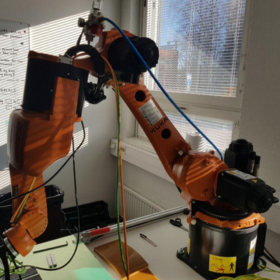 Kuka Industrial Robotic 6 Axis KR 8 R1620 с CNGBS Robot Guide Rail для автоматизации обработки