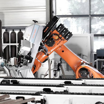 Промышленный робот KUKA Arm KR 470-2 PA Палетный робот с CNGBS рулевой рельсой для фабрики как палетная машина