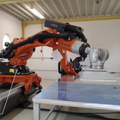 Пневматический клапан управления с Flowserve Logix 520MD позиционировщик для управления клапанами