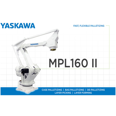 Промышленный робот YASKAWA MPL160II с роботизированной рукой с полезной нагрузкой 160 кг для паллитации