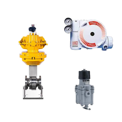 Китайский клапан управления с Flowserve Logix 3200MD Digital HART позиционирующим устройством и регулятором фильтра Masoneilan 78-40