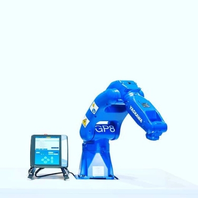 6 оси подбирать и размещать роботизированную руку Yaskawa GP8 с CNGBS робот захватчик для робота обработки материалов