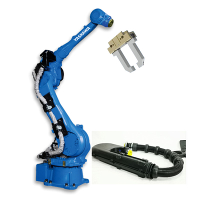 Палетная машина YASKAWA GP50 с пакетом нанесения CNGBS для более длительного использования Рабочая станция в качестве промышленного робота