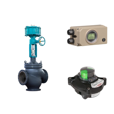 Актуатор пневматического управления и Samsung Smart Valve Positioner 3730-3 для пневматического управления клапаном