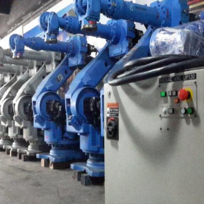 6 оси универсальная роботизированная рука Yaskawa GP110 с робототехническим захватчиком CNGBS для робота по обработке поддонов