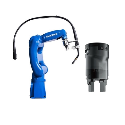 Сварка 6-осевой роботизированной руки Yaskawa AR700 комбинировать с CNGBS робот зажим для обработки робота