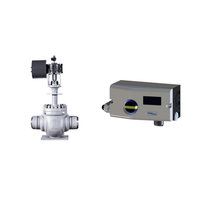 Пневматический клапан с Spirax Sarco Smart Valve Positioner SP7-10-11 и регулятором фильтра Fisher 67CFR