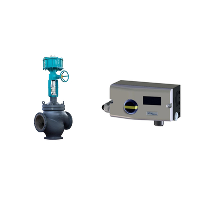 Пневматический клапан с Spirax Sarco Smart Valve Positioner SP7-10-11 и регулятором фильтра Fisher 67CFR