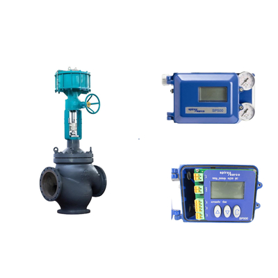 Известный китайский пневматический клапан с Spirax Sarco Smart Valve Positioner SP500 и Fisher 67CFR фильтр регулятор