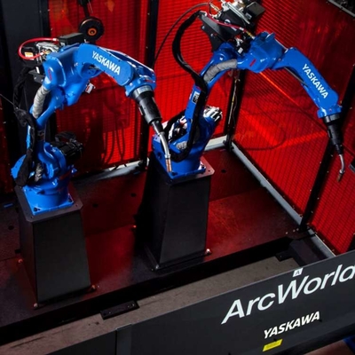 6 оси сварка роботизированная рука Yaskawa AR2010 с CNGBS робот одежда для автоматизированного сварки робота