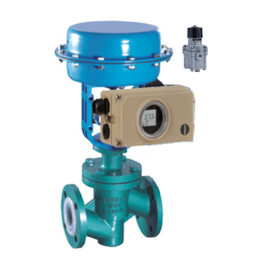 Регулятор Masoneilan 78-40 и Samsung Smart Valve Positioner 3730-3 для китайского пневматического клапана управления