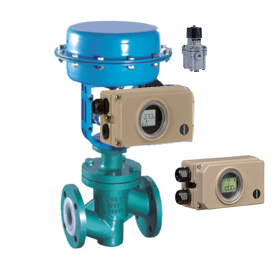 Регулятор Masoneilan 78-40 и Samsung Smart Valve Positioner 3730-3 для китайского пневматического клапана управления