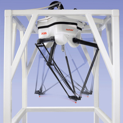 ABB Industrial Smart Robot Arm IRB 360 3 / 4 Axis With CNGBS Guide Rail Pick And Place Machine Дельта-робот