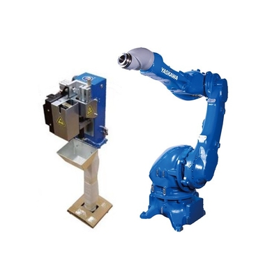 Рисование 6 оси Роботизированная рука Yaskawa MPX2600 с станцией очистки оружия CNGBS для рисования робота