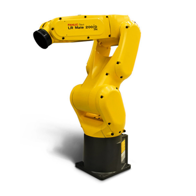 FANUC LR Mate 200iD 6-осевой промышленный робот-рука с CNGBS схватка для сборки двигателя