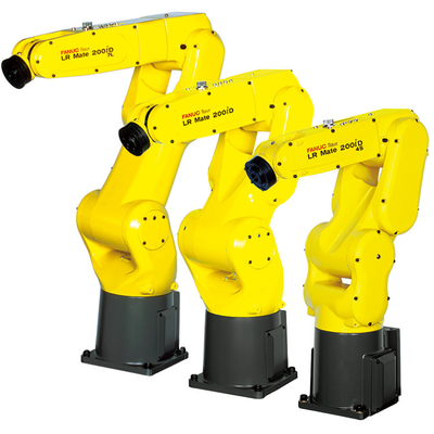 FANUC LR Mate 200iD 6-осевой промышленный робот-рука с CNGBS схватка для сборки двигателя