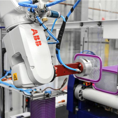 ABB IRB 1200 Промышленная роботизированная рука с захватчиком CNGBS в качестве оборудования для обработки материалов с помощью ЦНК