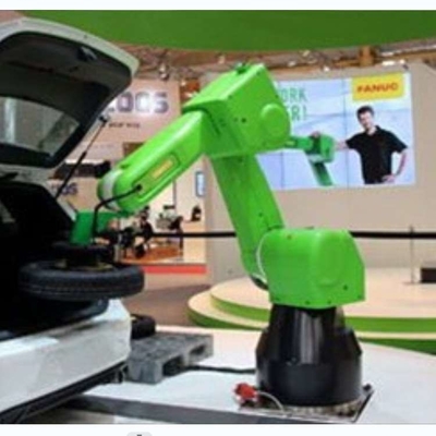 Fanuc Cobot Robotic Arm 6 Axis CR-14iA/L с CNGBS RGV Robot для роботизированного обработки поддонов