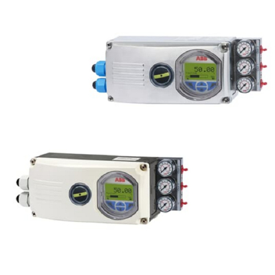 Position Master ABB Digital Valve Positioner For Pressure Control Valve EDP300 Series с китайским контрольным клапаном марки