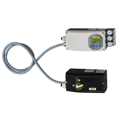 Position Master ABB Digital Valve Positioner For Pressure Control Valve EDP300 Series с китайским контрольным клапаном марки