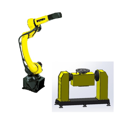 FANUC Robot M-10iD/12 Of 6 Axis Industrial Robot Arm с позиционирователем сварки CNGBS для сварки